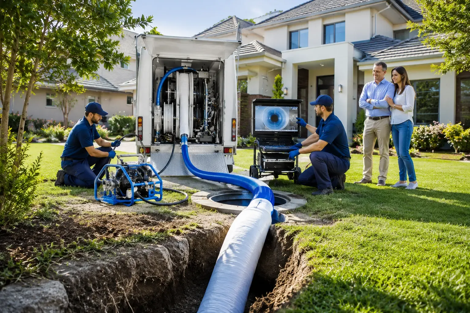 Professional Pipe Relining and Trenchless Pipe Repair services